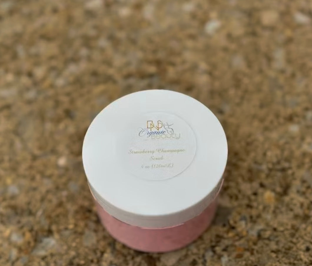 Strawberry Champagne Scrub